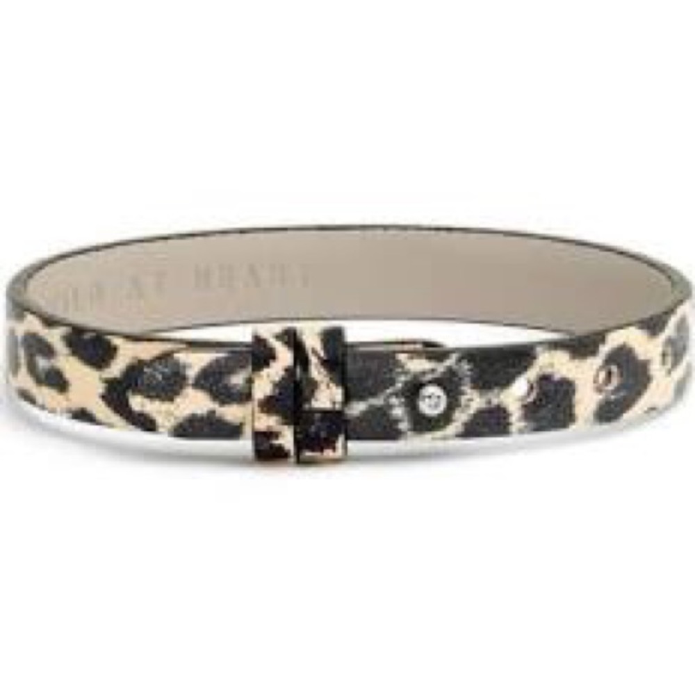 Stella & Dot (Keep) single Leather band- leopard